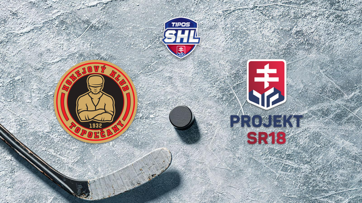 Hokejová bitka v Tipos SHL! Topoľčany vyzvú slovenskú osemnástku, sledujte na JOJ Šport